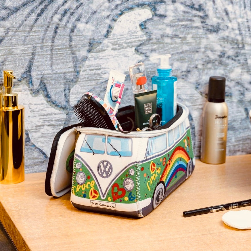 Volkswagen Peace Hippie Camper Travel Bag | VW Gifts and Merch